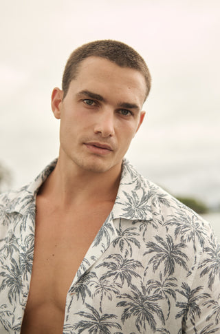 Îlot Colombia, Camisa ibiza, Camisa hombre, Verano, Playa, Ropa hombre