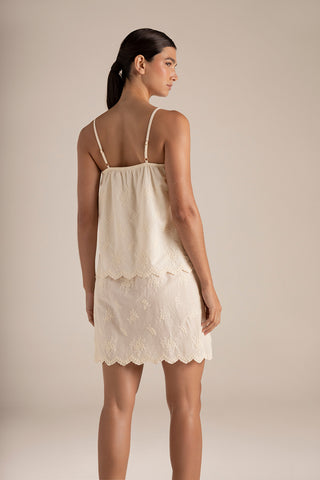 Touché Colombia, Batola tiras marfil, Pijamas, Novias, Ropa de descanso para mujer