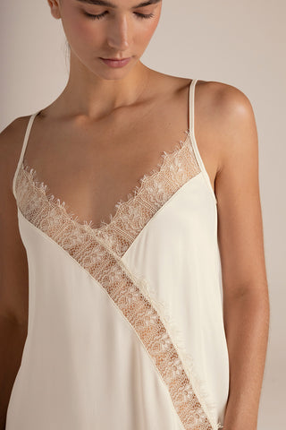 Touché Colombia, Batola tiras marfil, Pijamas, Novias, Ropa de descanso para mujer