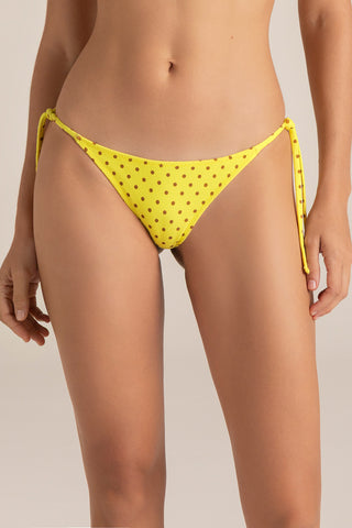 Touché Colombia, Balneaire, Bikini bottom clásico amarillo, Vestido de baño para mujer, Verano, Playa, Vacaciones