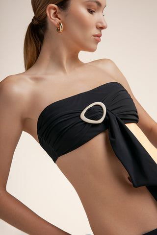 Touché Colombia, Balneaire, Bikini top bandeau, Ropa de playa mujer, Verano, Playa