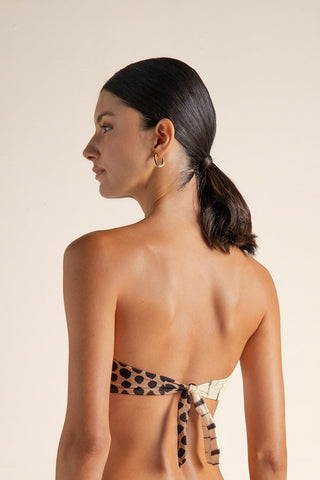 Touché Colombia, Balneaire, Bikini top bandeau, Ropa de playa mujer, Verano, Playa