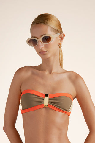 Touché Colombia, Balneaire, Bikini top Strapless, Vestido de baño mujer, Verano, Playa