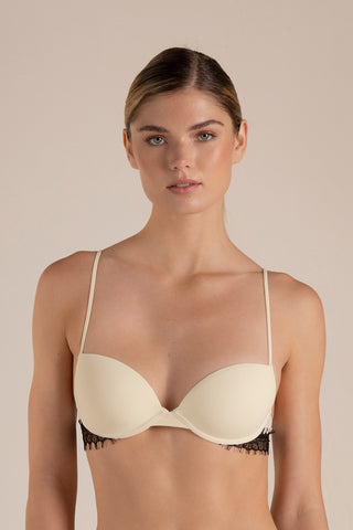 Touché Colombia, Brasier clásico con copas marfil, Lingerie, Lencería mujer, Ropa interior para mujer