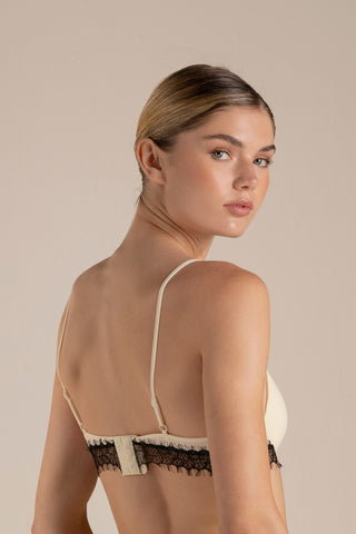 Touché Colombia, Brasier clásico con copas marfil, Lingerie, Lencería mujer, Ropa interior para mujer