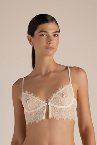 Touché Colombia, Brasier clásico sin copas marfil, Lingerie, Lencería mujer, Novias, Ropa interior para mujer