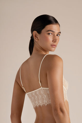 Touché Colombia, Brasier clásico sin copas marfil, Lingerie, Lencería mujer, Novias, Ropa interior para mujer