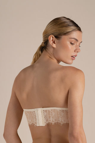 Touché Colombia, Brasier strapless con copas marfil, Lingerie, Lencería mujer, Novias, Ropa interior para mujer