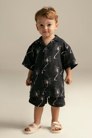 Îlot Colombia, Camisa Kids, Short, Verano, Playa, Ropa para hombre