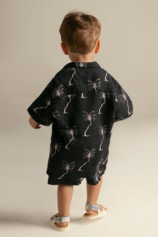 Îlot Colombia, Camisa Kids, Short, Verano, Playa, Ropa para hombre