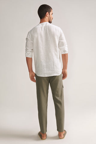 Îlot, Camisa-SH11042, Hombre/Ilot, Lino, Camisas