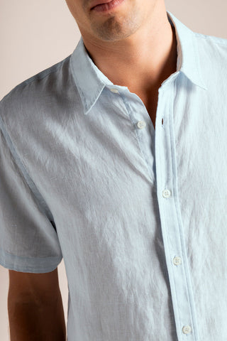 Îlot Colombia, Camisa azul, Eventos de verano, Playa, Ropa para hombre