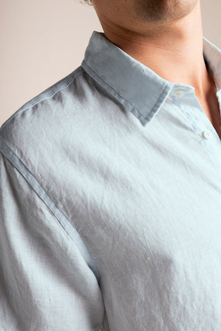 Îlot Colombia, Camisa azul, Eventos de verano, Playa, Ropa para hombre