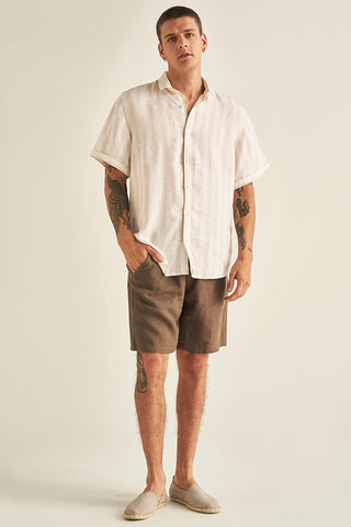 Îlot,Camisa, Ref. SH64032, Lino, Camisas