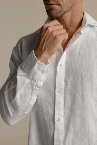 Îlot Colombia, Camisa hombre, Lino, Ropa de hombre, Verano, Ropa para toda ocasión