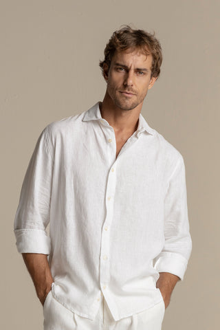 Îlot Colombia, Camisa hombre, Lino, Ropa de hombre, Verano, Ropa para toda ocasión