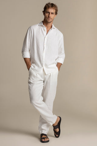 Îlot Colombia, Camisa hombre, Pantalón, Lino, Ropa de hombre, Verano, Ropa para toda ocasión, Sandalias, Accesorio hombre