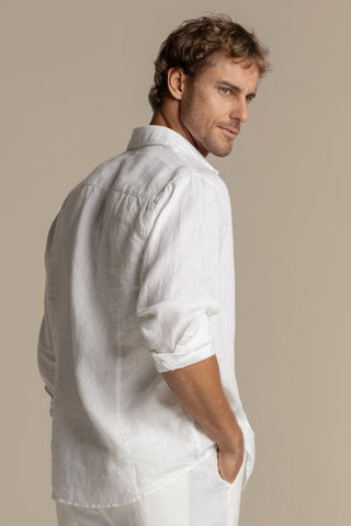 Îlot Colombia, Camisa hombre, Lino, Ropa de hombre, Verano, Ropa para toda ocasión