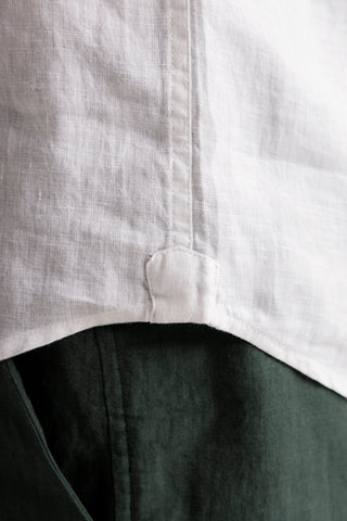 Îlot Colombia, Camisa bali blanca, Verano, Playa, Ropa de hombre