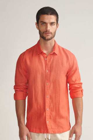 Îlot, Camisa-SH98042, Hombre/Ilot, Lino, Camisas