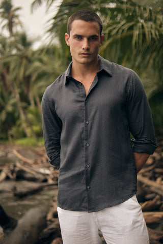 Îlot Colombia, Camisa fiji privé, Camisa hombre, Verano, Playa, Ropa hombre