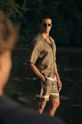 Îlot Colombia, Camisa ibiza, Camisa hombre, Short faro, Verano, Playa, Ropa hombre