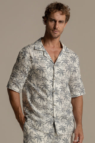 Îlot Colombia, Camisa ibiza, Camisa hombre, Verano, Playa, Ropa hombre