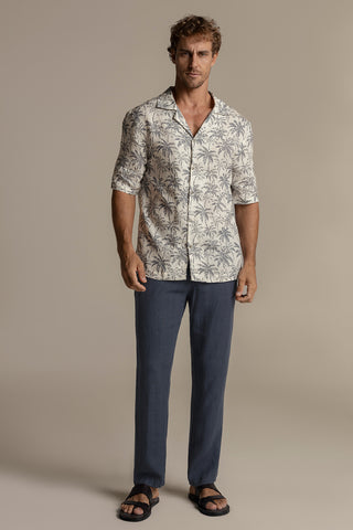 Îlot Colombia, Camisa ibiza, Camisa hombre, Pantalón, Sandalias, Verano, Playa, Ropa hombre, Accesorio hombre