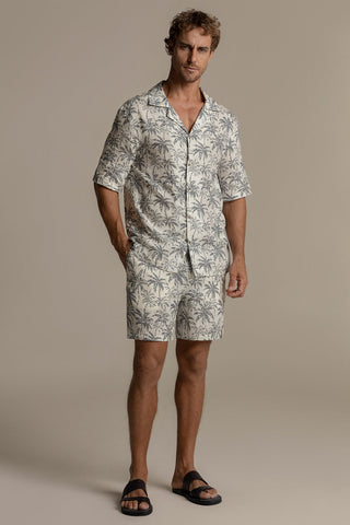 Îlot Colombia, Camisa ibiza, Camisa hombre, Short faro, Sandalias, Verano, Playa, Ropa hombre, Accesorio hombre