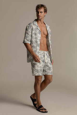 Îlot Colombia, Camisa ibiza, Camisa hombre, Short faro, Sandalias, Verano, Playa, Ropa hombre, Accesorio hombre