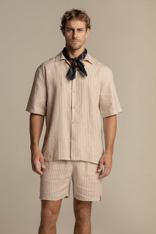 Îlot Colombia, Camisa ibiza, Camisa hombre, Short faro, Verano, Playa, Ropa hombre