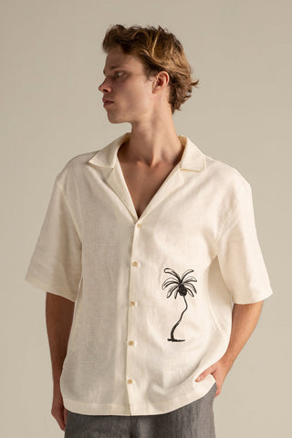 Îlot Colombia, Camisa ibiza, Verano, Playa, Ropa para hombre