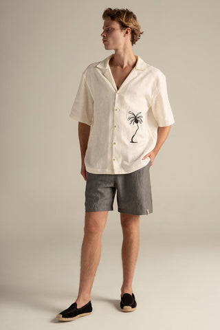Îlot Colombia, Camisa ibiza, Shorts, Verano, Playa, Ropa para hombre, Alpargatas