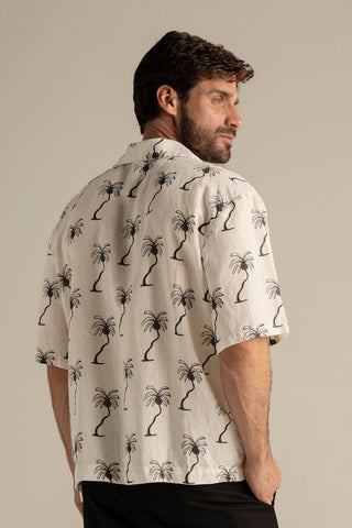 Îlot Colombia, Camisa ibiza, Verano, Playa, Ropa para hombre