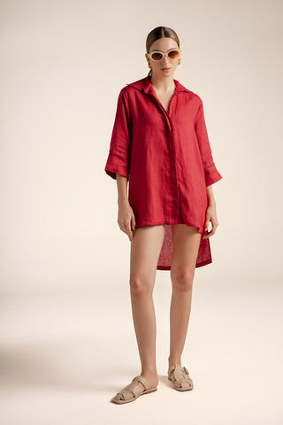 Touché Colombia, Balneaire, Camisa manga larga, Ropa de playa mujer, Verano, Playa, Salida de baño