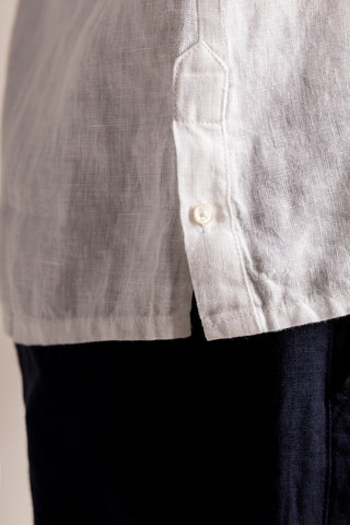 Îlot Colombia, Camisa Privé blanca para hombre, Verano, Playa, Ropa de hombre