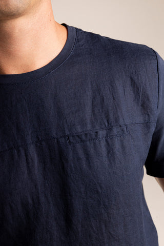 Îlot Colombia, Camiseta Jamaica azul para hombre, Verano, Ropa de playa para hombre, Para toda ocasión