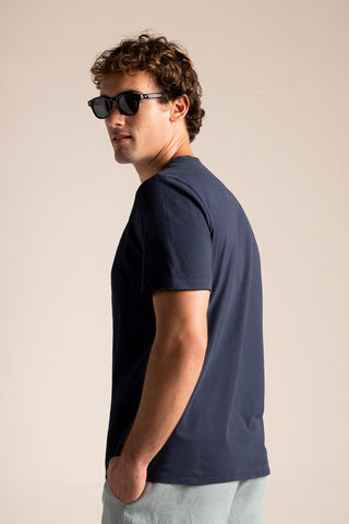 Îlot Colombia, Camiseta Jamaica azul para hombre, Verano, Ropa de playa para hombre, Para toda ocasión