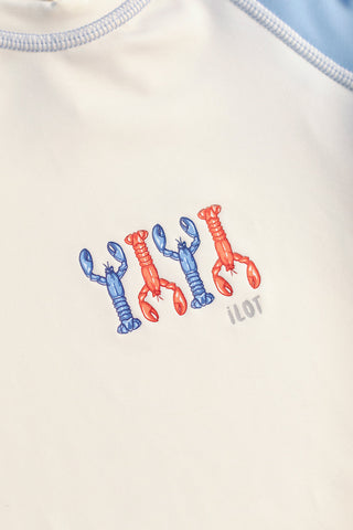 Îlot Colombia, Camiseta lycra kids, Verano, Playa, Ropa para niño