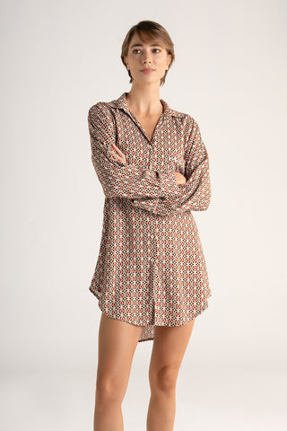 Touché Colombia, Camisón manga larga, Lingerie, Pijamas, Ropa de descanso mujer