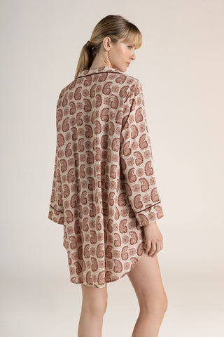 Touché Colombia, Camisón manga larga, Lingerie, Pijamas, Ropa de descanso mujer