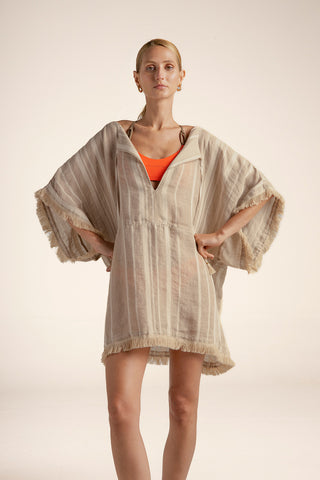 Touché Colombia, Balneaire, Cover up corto, Ropa de playa mujer, Verano, Playa, Salida de baño