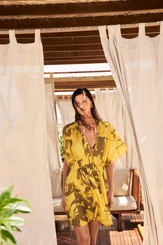 Touché Colombia, Balneaire, Cover up corto, Ropa de playa mujer, Verano, Playa, Salida de baño