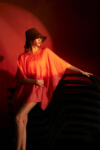 Touché Colombia, Balneaire, Cover up corto, Ropa de playa mujer, Verano, Playa, Salida de baño
