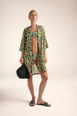 Touché Colombia, Balneaire, Cover up corto, Ropa de playa mujer, Verano, Playa, Salida de baño