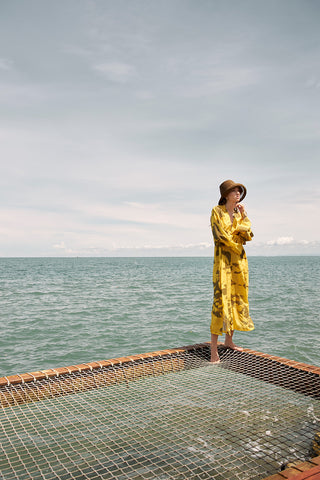 Touché Colombia, Balneaire, Cover up largo, Ropa de playa mujer, Verano, Playa, Salida de baño