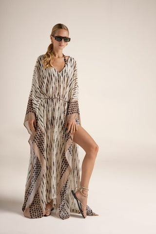 Touché Colombia, Balneaire, Cover up largo, Ropa de playa mujer, Verano, Playa, Salida de baño