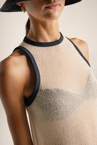 Touché Colombia, Balneaire, Cover up largo, Ropa de playa mujer, Verano, Playa, Salida de baño