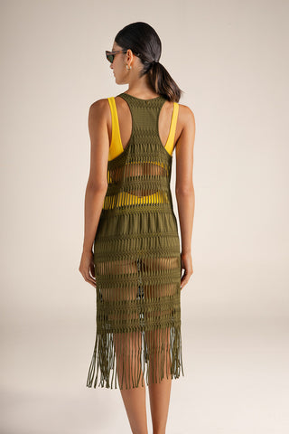 Touché Colombia, Balneaire, Cover up largo, Ropa de playa mujer, Verano, Playa, Salida de baño