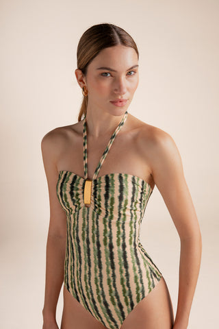 Touché Colombia, Balneaire, Entero bandeau, Ropa de playa mujer, Verano, Playa